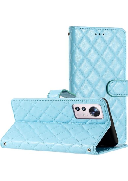 Xiaomi 12 Pro Pu Deri Cüzdan Kickstand Kart Yuvaları Tutucu Için Flip Case (Yurt Dışından)