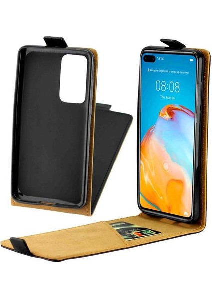 Huawei P40 Koruyucu Kapak Için Dikey Flip Case Kart Yuvası Iş Tpu (Yurt Dışından) fırsatları