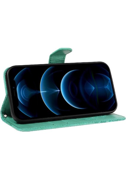 Kredi Kartı Yuvası Ayrılabilir El Kayışı ile IPhone 13 Pro Için Flip Case (Yurt Dışından) modelleri