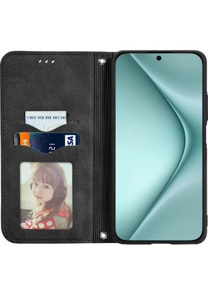 Huawei Pura 70 Için Flip Case Darbeye Kapak Basit Iş Cüzdan (Yurt Dışından) indirimleri