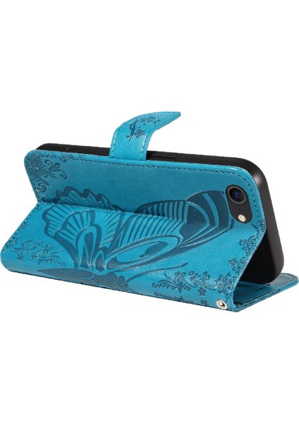 IPhone 7/8 Için Flip Case Yüksek Kalite Deri Ayrılabilir El Kayışı ile (Yurt Dışından)