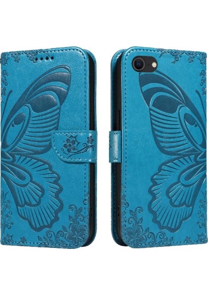IPhone 7/8 Için Flip Case Yüksek Kalite Deri Ayrılabilir El Kayışı ile (Yurt Dışından)