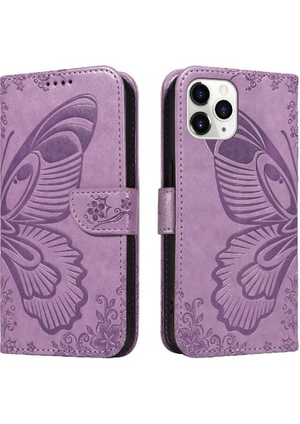 Kredi Kartı Yuvası ile IPhone 11 Pro Max Için Flip Case Ayrılabilir El Yüksek (Yurt Dışından)