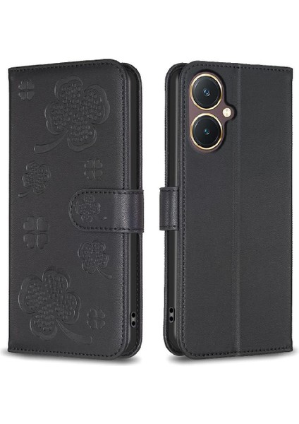 Vıvo Y27 4g Için Flip Case Cüzdan Yonca Çiçek Çok Renkli Pu Deri Kart (Yurt Dışından) indirimleri