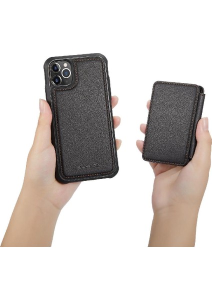 IPhone 11 Için Kılıf Pro Max Rfıd Engelleme Ayrılabilir Cüzdan Standı Fonksiyonu (Yurt Dışından) modelleri