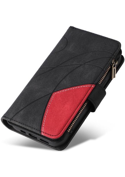 Kart Yuvası Standı Iki Renkli Dikiş Tarzı ile IPhone 16 Pro Max Için Kılıf (Yurt Dışından) fiyatları