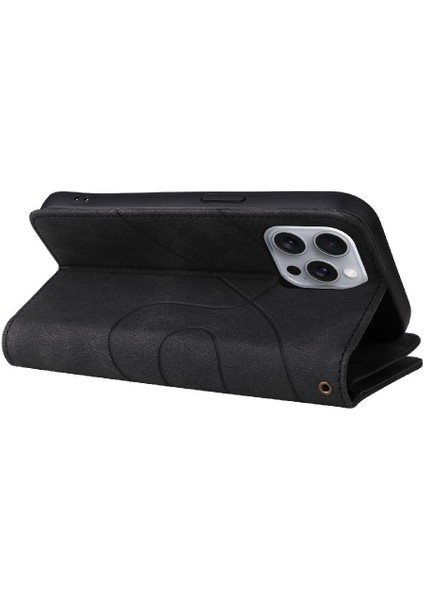 Kart Yuvası Standı Iki Renkli Dikiş Tarzı ile IPhone 16 Pro Max Için Kılıf (Yurt Dışından) indirimleri