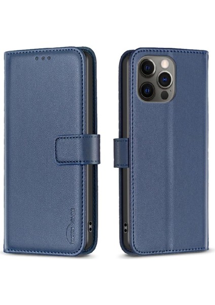 IPhone 12 Için Flip Case Pro Max Iş Deri Çanta Çok Renkli Cüzdan (Yurt Dışından)