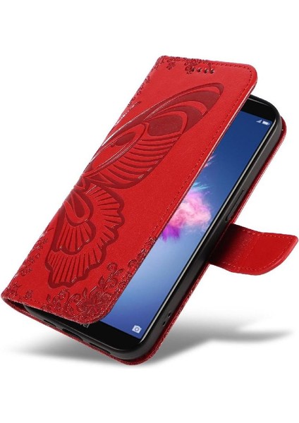 Huawei P Akıllı Yüksek Kaliteli Deri Ayrılabilir El Kayışı Için Flip Case (Yurt Dışından)