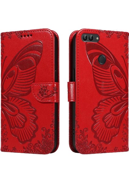 Huawei P Akıllı Yüksek Kaliteli Deri Ayrılabilir El Kayışı Için Flip Case (Yurt Dışından)