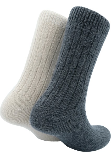Kadın Kaşmir Çorap - 2'li Paket (Beden 36-41)