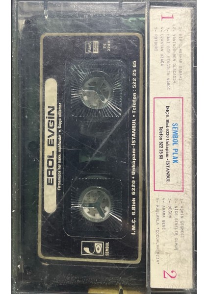 Erol Evgin Yeni Bir Gün Doğarken Kaset fiyatları