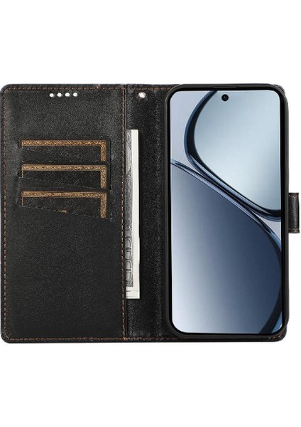 Realme C65 Üç Kart Yuvaları Için Flip Case Kickstand Şok Emici (Yurt Dışından) fırsatları