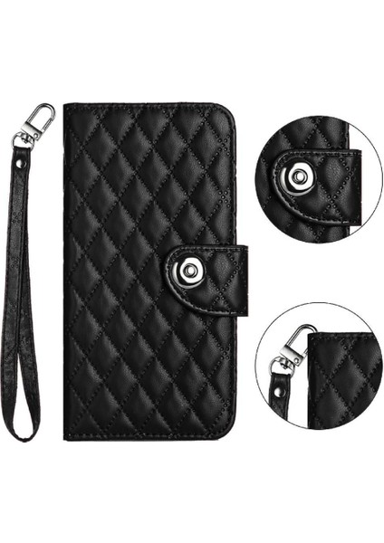 Ulefone Not 14 Için Kılıf Bilek Şerit Kart Tutucu Cüzdan Kapak Darbeye (Yurt Dışından)
