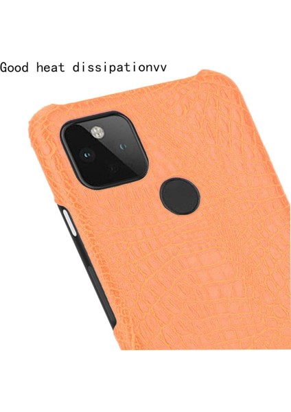 Google Pixel 4A 5g Anti Scratch Uyumluluk Için Şık Klasik Kılıf (Yurt Dışından)