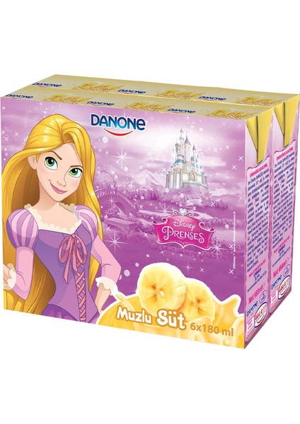 Disney Muzlu Süt 180 ml x 6 Adet