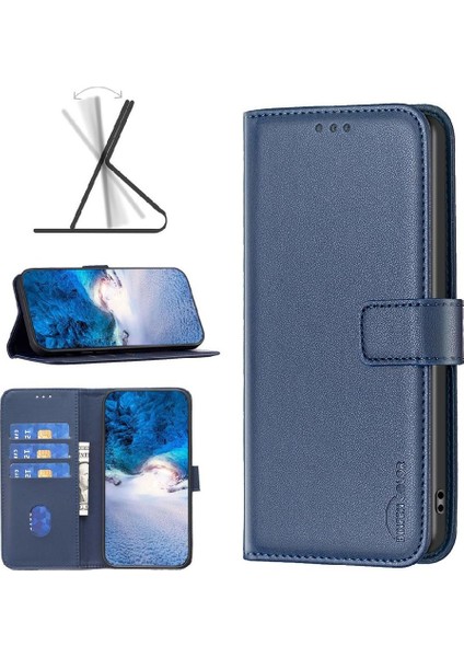 Google Pixel 8 Pro Çok Renkli Deri Kılıf Çoklu Kart Yuvası Için Flip Case (Yurt Dışından)
