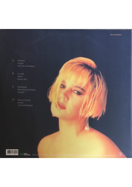 Sezen Aksu '88 Double LP Plak fiyatları