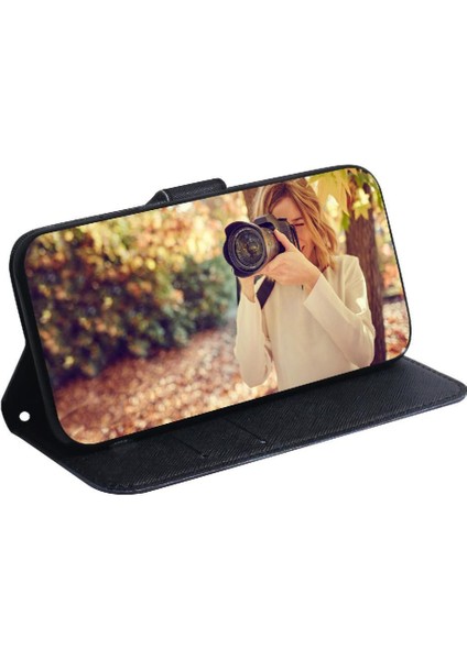 Onur X8A Kart Yuvaları Için Flip Case Manyetik Kapatma Boyalı Cüzdan Pu (Yurt Dışından)
