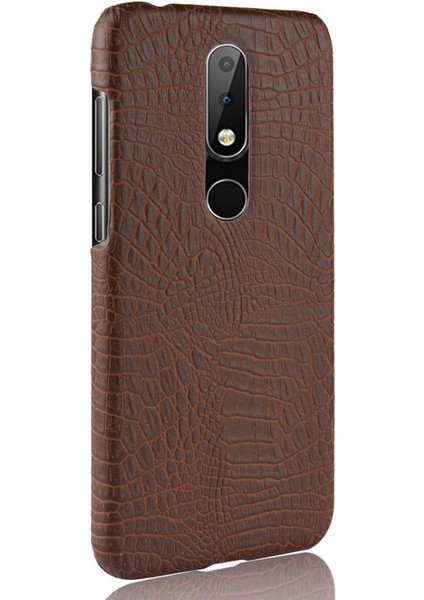 Nokia 5.1 Plus /nokia X5 Classic Timsah Anti Için Şık Klasik Kılıf (Yurt Dışından) modelleri