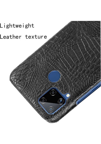 Realme C15 Anti Scratch Klasik Timsah Moda Için Şık Klasik Durumda (Yurt Dışından) fiyatları