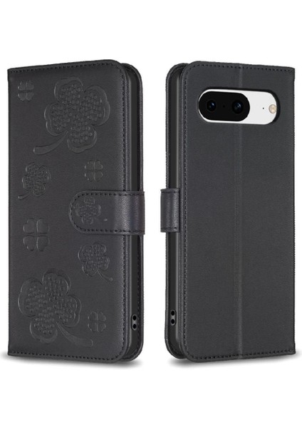 Google Piksel 8 Çok Renkli Yonca Çiçek Cüzdan Kart Yuvaları Için Flip Case (Yurt Dışından) indirimleri