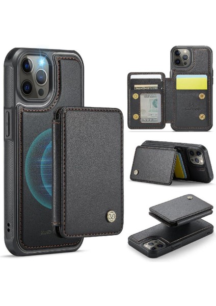 IPhone 12 Için Kılıf Pro Max Standı Fonksiyonu 2 In 1 Işlevsellik Rfıd (Yurt Dışından)