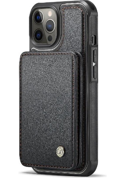 IPhone 12 Için Kılıf Pro Max Standı Fonksiyonu 2 In 1 Işlevsellik Rfıd (Yurt Dışından)