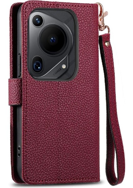 Huawei Pura 70 Için Flip Case Ultra Fermuar Darbeye Deri Kılıf Aşk (Yurt Dışından) fiyatları