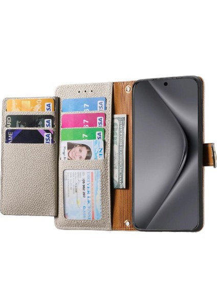 Huawei Pura 70 Için Flip Case Ultra Fermuar Darbeye Deri Kılıf Aşk (Yurt Dışından) modelleri