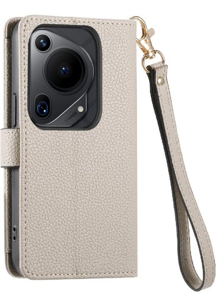 Huawei Pura 70 Için Flip Case Ultra Fermuar Darbeye Deri Kılıf Aşk (Yurt Dışından) fırsatları