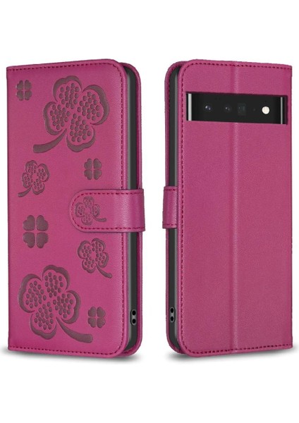 Google Piksel 7 Pro Çok Renkli Cüzdan Pu Deri Kart Yuvaları Için Flip Case (Yurt Dışından)