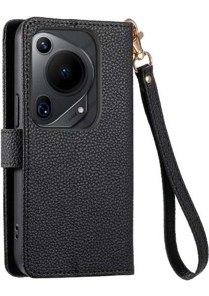Huawei Pura 70 Için Flip Case Ultra Fermuar Darbeye Deri Kılıf Aşk (Yurt Dışından) modelleri