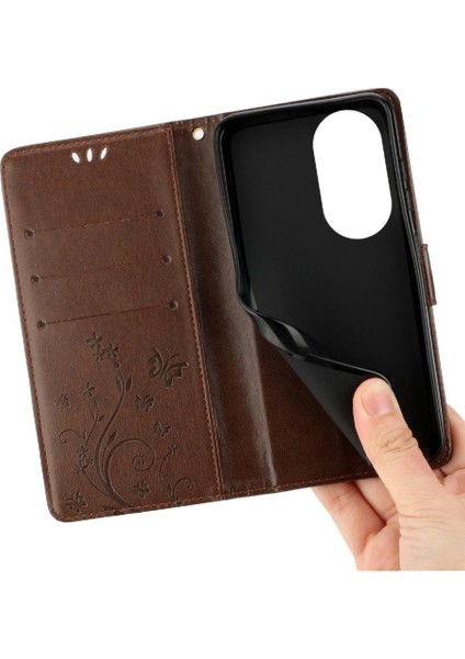 Oppo Için Filp Durumda A78/OPPO Pu Deri Kickstand Bilek Kayışı Kart Tutucu (Yurt Dışından) fırsatları