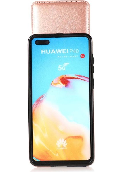 Huawei P40 Manyetik Toka Kickstand Vaka Cüzdan Kartı ile Uyumlu (Yurt Dışından) fiyatları