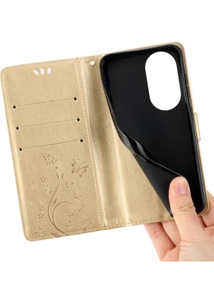 Oppo Için Filp Durumda A78/OPPO Pu Deri Kickstand Bilek Kayışı Kart Tutucu (Yurt Dışından) indirimleri