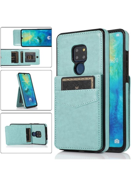 Kredi Kartı Tutucu Manyetik Toka ile Huawei Mate 20 ile Uyumlu (Yurt Dışından)