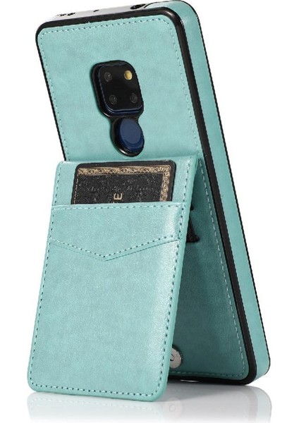 Kredi Kartı Tutucu Manyetik Toka ile Huawei Mate 20 ile Uyumlu (Yurt Dışından)