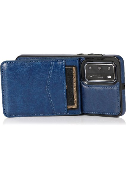 Kredi Kartı Cüzdan Toka ile Huawei P40 Pro Kart Tutucu ile Uyumlu (Yurt Dışından) modelleri