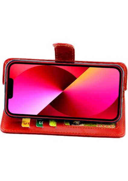 IPhone 13 Için Flip Case Pu Deri Manyetik Kapatma Darbeye Kart Tutucu (Yurt Dışından) fırsatları