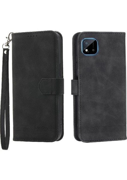 Realme C11 Bileklik Nakit Cep Kartı Yuvaları Premium Manyetik Için Flip Case (Yurt Dışından)