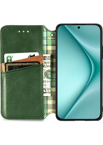 Huawei Pura 70 Cüzdan Fonksiyonu Için Flip Case Kapak Zarif Deri (Yurt Dışından) fırsatları