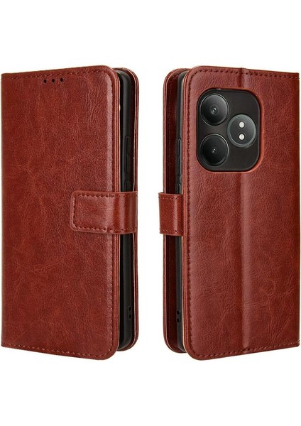 Realme Gt Neo 6 Flip Kapak Için Kılıf Kart Tutucu Manyetik Cüzdan (Yurt Dışından)