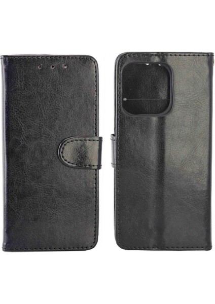 IPhone 13 Için Flip Case Pro Pu Deri Manyetik Kapatma Kickstand Kart (Yurt Dışından)