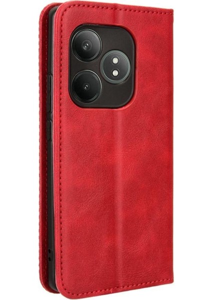 Realme Gt Neo 6 Manyetik Kapatma Cüzdan Pu Deri Için Kılıf (Yurt Dışından) fırsatları