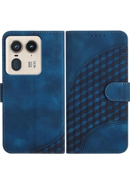 Motorola Moto X50 Ultra Pu Deri Flip Kapak Için Flip Case Darbeye (Yurt Dışından)