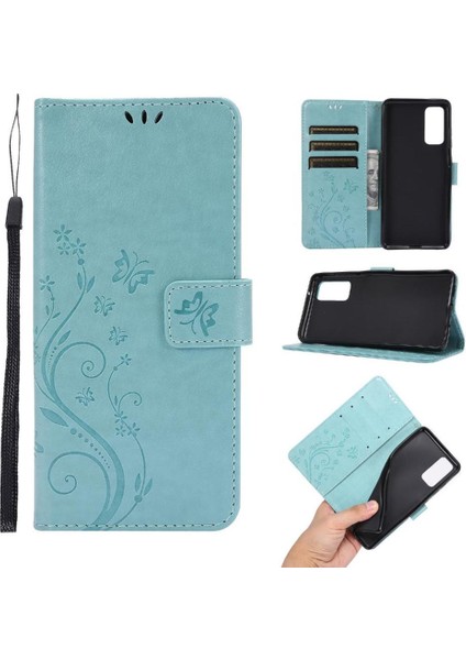 Samsung Galaxy S20 Fe 5g Için Filp Durumda Kart Tutucu Pu Deri Kickstand (Yurt Dışından)