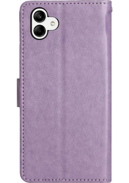 Samsung Galaxy A04E Pu Deri Kart Tutucu Manyetik Kapatma Için Filp Durumda (Yurt Dışından)