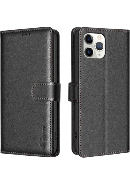 IPhone 11 Pro Max Rfıd Engelleme Cüzdan Pu Deri Kart Için Flip Case (Yurt Dışından) indirimleri