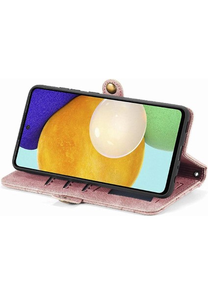 Samsung Galaxy Için Flip Case A52S 5g Darbeye Kapak Kapak Basit Cüzdan (Yurt Dışından) fırsatları